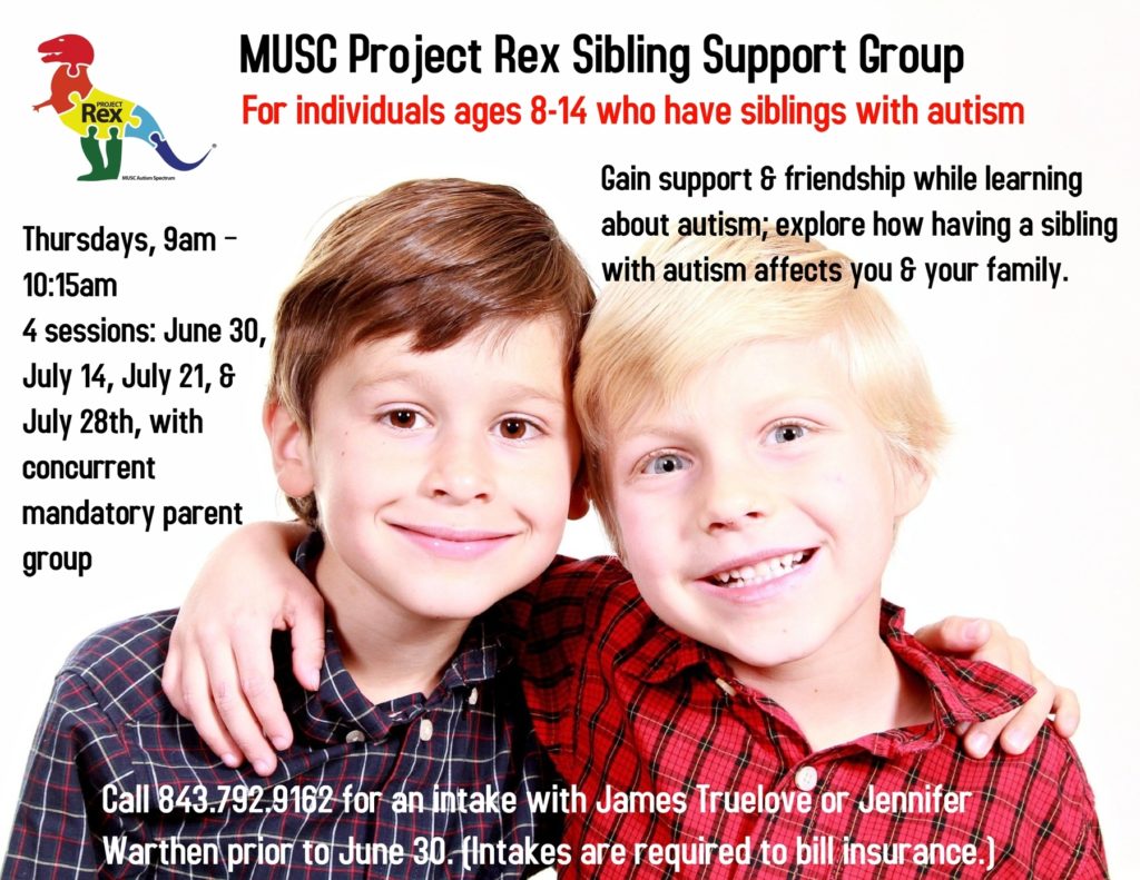 Sibling Support Group Flyer 