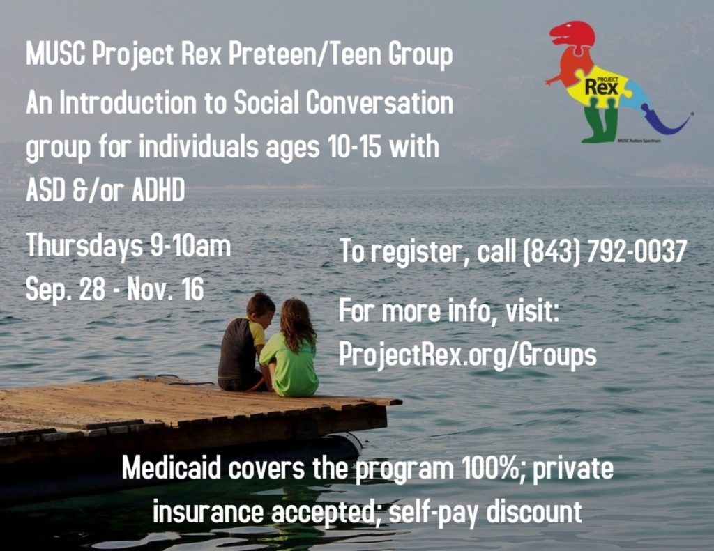 PreTeen Teen Group Social Skills Autism ADHD