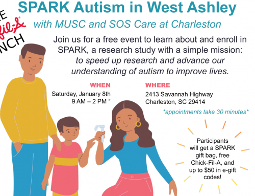 THIS SATURDAY: West Ashley Spark Autism Event (With FREE Chick-fil-A brunch & Amazon gift cards!)