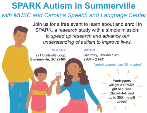 Summerville SPARK Autism Event January 15th