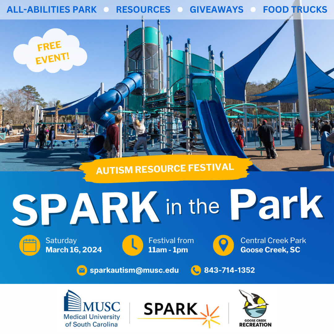 SPARK in the PARK Autism Resource Festival Coming March 16th Project Rex