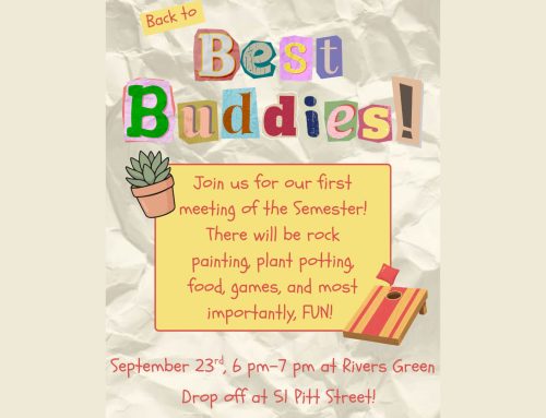 College of Charleston Best Buddies Meets September 23rd
